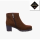 Botín ARA GORETEX Antelina Textil COGNAC