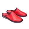 Zapatilla NORDIKAS Abierta Piel ROJO