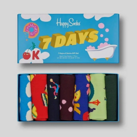 HAPPY SOCKS Pack 7 Days Gift Box 36/40