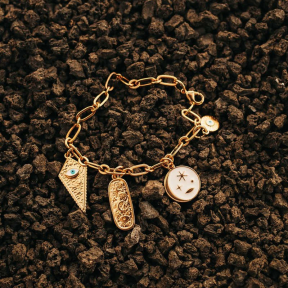 Pulsera IMILOA Luna Blanca ORO