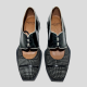 Zapato Boheme NEMONIC Combi NEGRO/VERDE