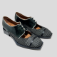 Zapato Boheme NEMONIC Combi NEGRO/VERDE