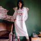 Vestido LOVE&LIVE Dog Glasses BEIGE