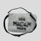 Bolso Pelo RUE MADAM Paradise S BLANCO