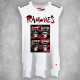 Camiseta Mujer LaSAL Ramones BLANCO