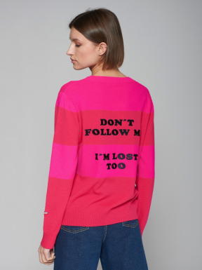 Jersey VILAGALLO Frase Lost FUCSIA/ROJO