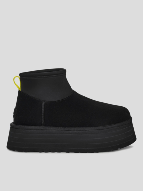 Botas Mujer UGG Classic Mini Dipper NEGRO