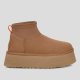 Botas Mujer UGG Classic MiniDipper CAMEL