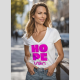 Camiseta Larga Mujer LaSAL Hope BLANCO