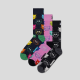 HAPPY SOCKS Mixed Cat Box 3Pack 41/46