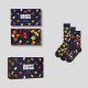 HAPPY SOCKS 3 Pack Food Socks 41/46