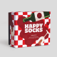 HAPPY SOCKS 2 Pack Wine Gift Set 36/40