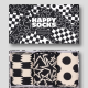 HAPPY SOCKS 3-Pack Black And White 41/46