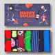 HAPPY SOCKS 7-Pack 7 Days Gift Set 41/46