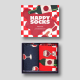 HAPPY SOCKS 2 Pack Wine Gift Set 41/46