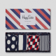 HAPPY SOCKS 4 Pack Classic Navy 36/40