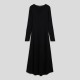 Vestido Largo ECOALF Irisn Tencel NEGRO