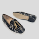 Slipper MIUXA Tweed Chanel NEGRO