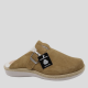 Zapatilla Lana HEBILLA Serraje CAMEL