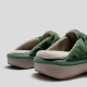 Zapatilla Hebilla URSUS Pelo VERDE JADE