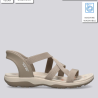 SKECHERS Mujer SLIP-INS Reggae Slim - Stretch Flex TAUPE