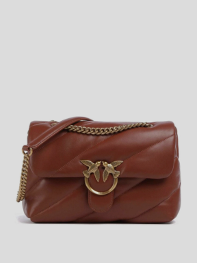 Bolso LovePuffClassic PINKO Oro CHOCOLAT