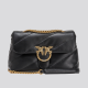 Bolso Love Puff Classic PINKO Oro NEGRO