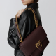 Bolso LoveOneSoftBig PINKO Oro BERENJENA