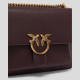 Bolso LoveOneSoftBig PINKO Oro BERENJENA