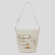 Bolso Cubo Grande PINKO CorreasPielCRUDO