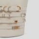 Bolso Cubo Grande PINKO CorreasPielCRUDO
