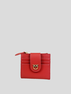 Cartera Multifunción PINKO Piel ROJO
