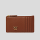 Tarjetero Cremallera PINKO Airone CHOCO
