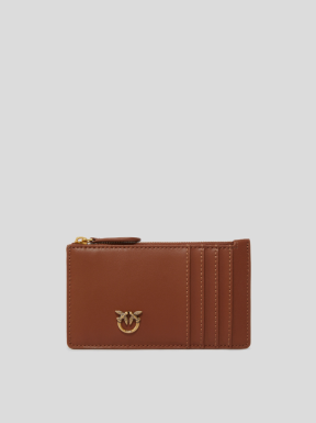 Tarjetero Cremallera PINKO Airone CHOCO