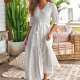 Vestido Bordado JAASE Indiana BLANCO
