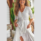 Vestido Bordado JAASE Indiana BLANCO