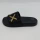 Chanclas Mujer SUN68 Logo Strass NEGRO