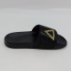 Chanclas Mujer SUN68 Logo Strass NEGRO