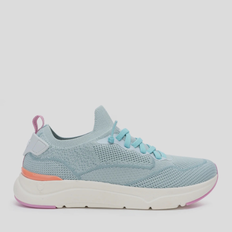 Deportiva Cue WALKINPITAS Textil CELESTE