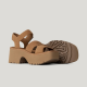 SandaliaUGG NewHeightsAnkleStrapCHESTNUT