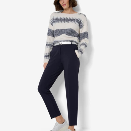 Pantalón Maron S BRAX Viscosa MARINO
