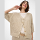 Cárdigan Crochet BRAX Emma BEIGE