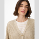 Cárdigan Crochet BRAX Emma BEIGE