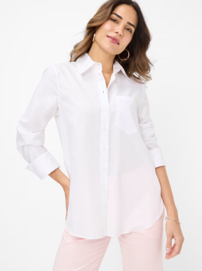 Camisa Clásica Viki BRAX Algodón BLANCO