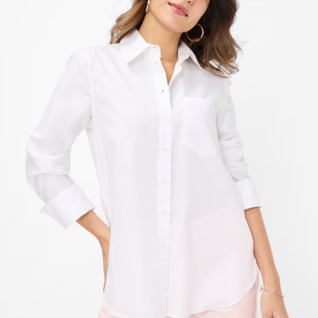 Camisa Clásica Viki BRAX Algodón BLANCO