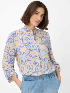 Blusa Vivi BRAX Estampado Floral BEIGE