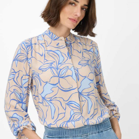 Blusa Vivi BRAX Estampado Floral BEIGE