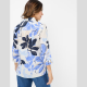 Camisa Vicki BRAX Lino Estampado AZUL