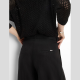 Pantalón Palazzo Melli S BRAX Lino NEGRO
