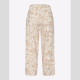 PantalónMaineS BRAX Lino Estampado BEIGE